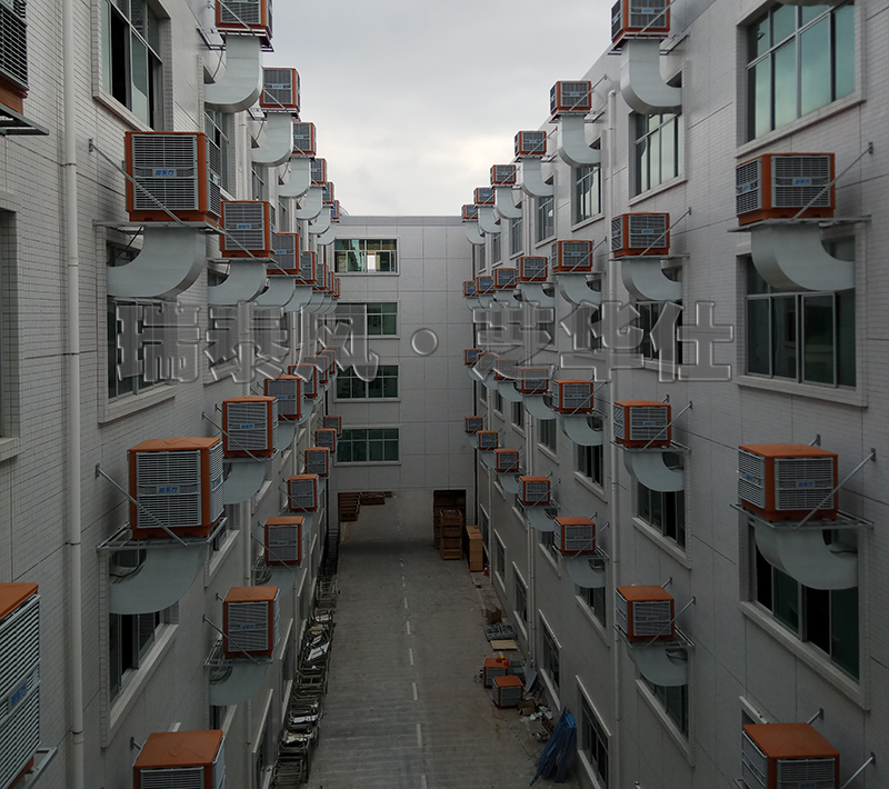 清遠環?？照{廠家瑞泰風安裝案例