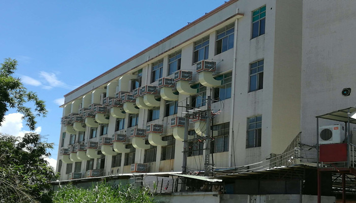 潤東方節能環??照{室外安裝圖