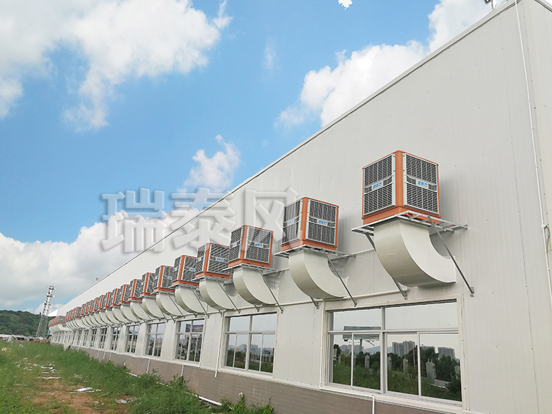 茂名環保空調,茂名冷風機,茂名環保空調廠家,茂名冷風機廠家瑞泰風安裝案例